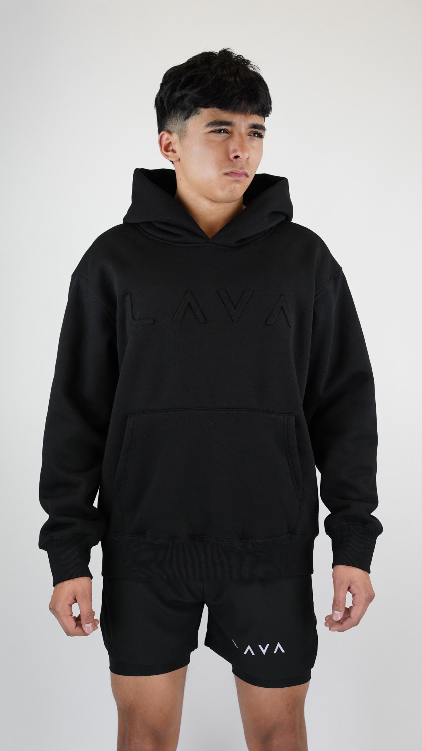 Unisex Embossed Hoodie