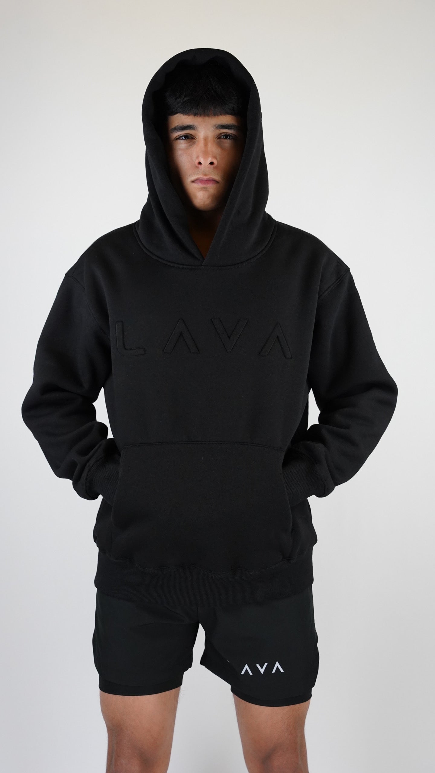 Unisex Embossed Hoodie