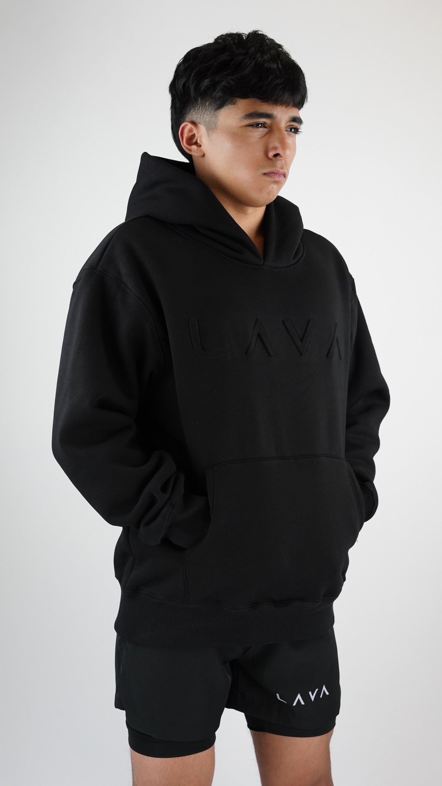 Unisex Embossed Hoodie