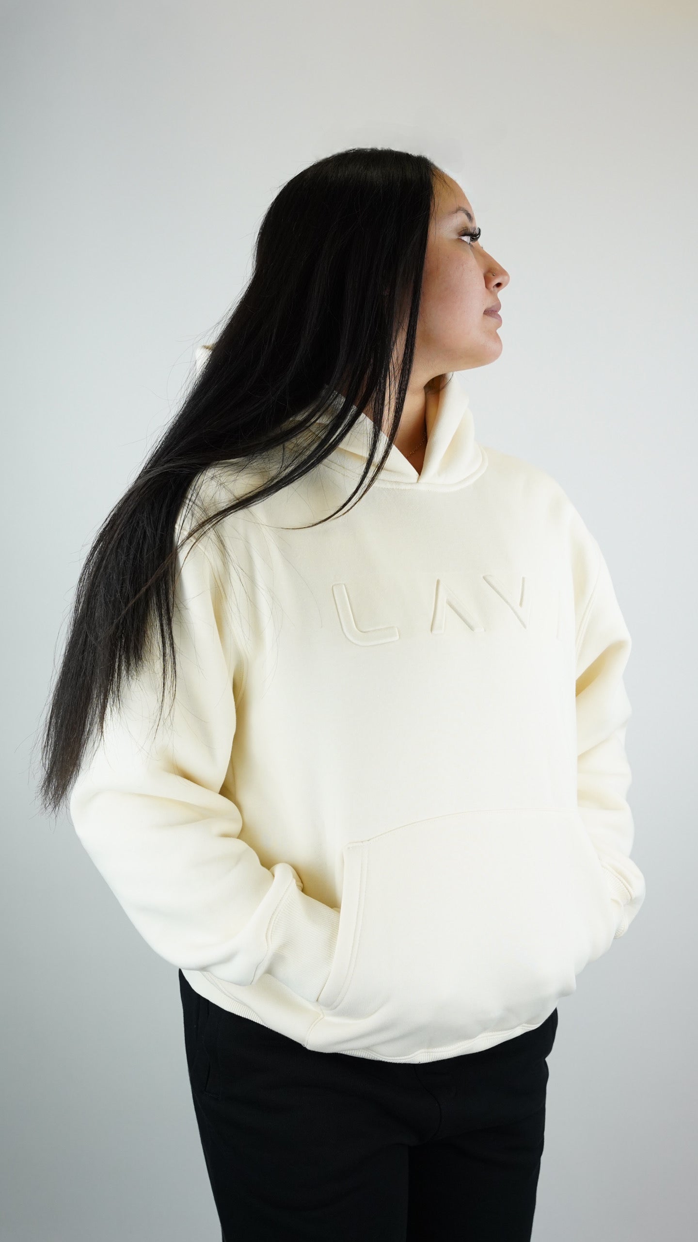 Unisex Embossed Hoodie