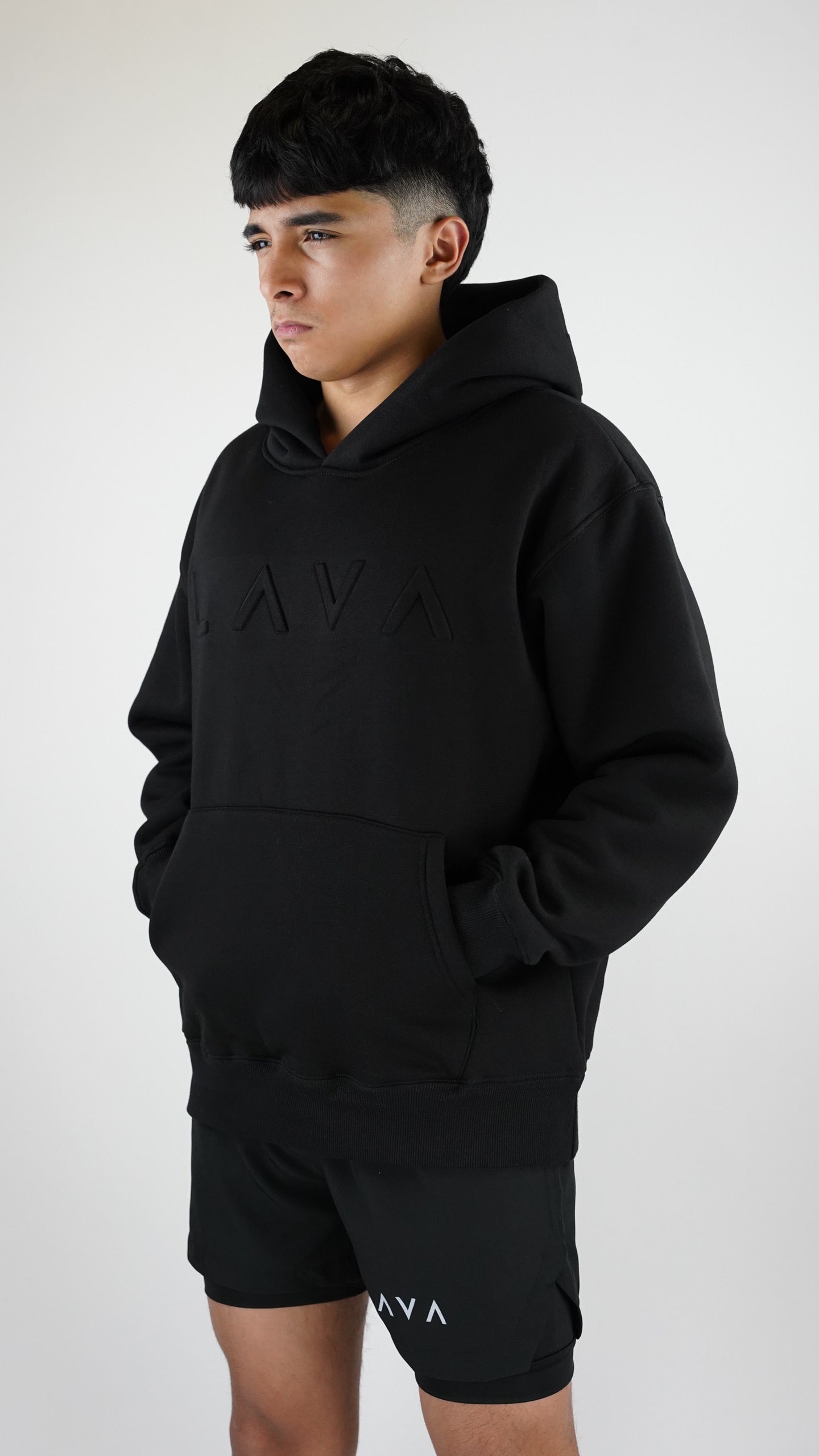 Unisex Embossed Hoodie