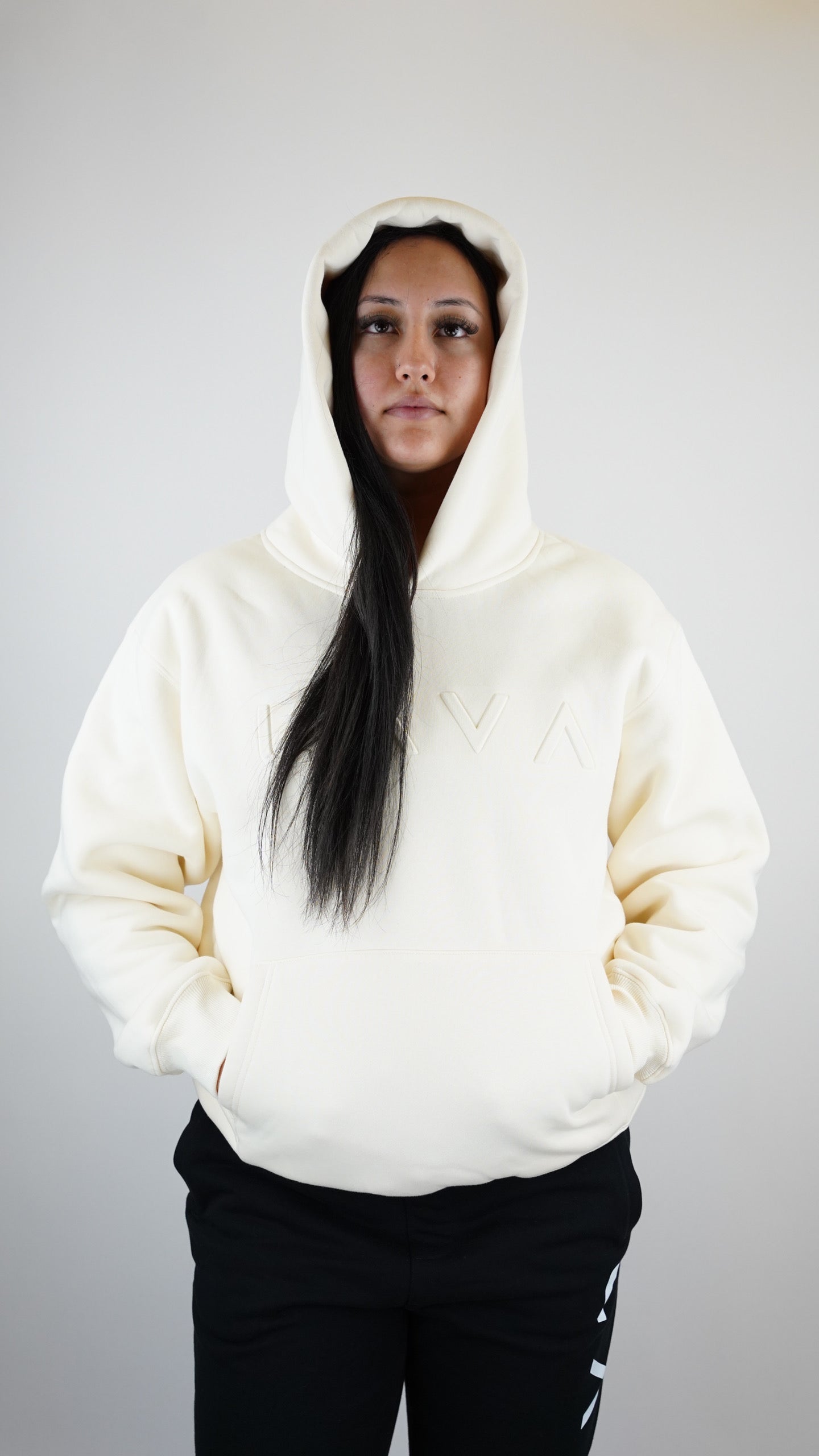 Unisex Embossed Hoodie